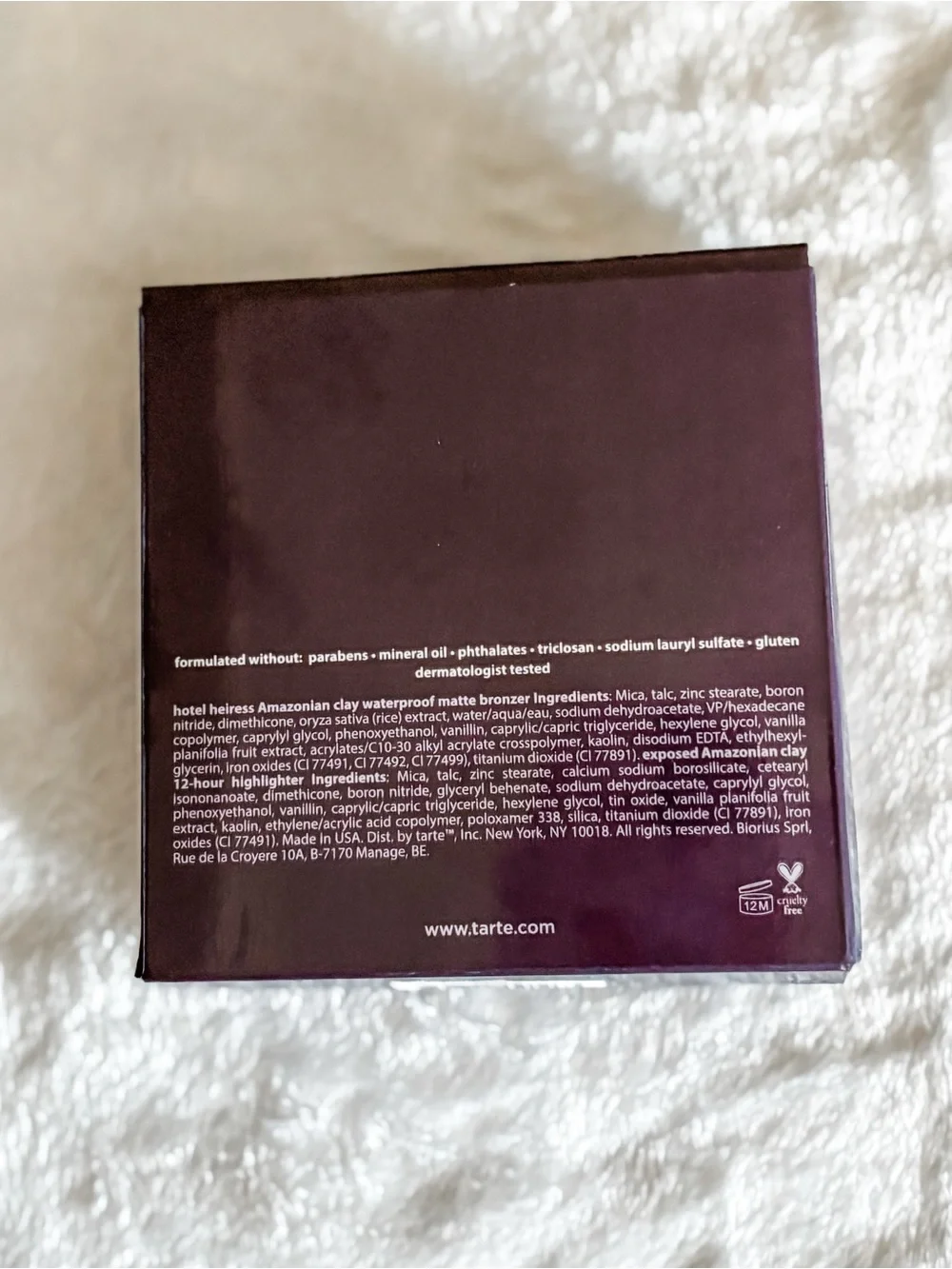 NIB! Tarte Glow Girls Bronzer & Highlight Duo